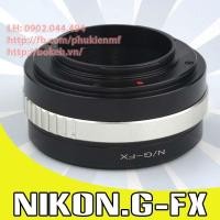 ราคา อะแดปเตอร์เมาท์ AIG-FX แปลงเลนส์ Nikon G Mount เป็นตัว Fujifilm X (AI-FX AI-FILM NIKON-FX AI-FUJI FX AI ) (45756145286)