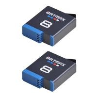 ราคา 2X 1680MAh แบตเตอรี่สำหรับ Gopro Hero 8สีดำแบตเตอรี่ Akku AHDBT-801 Hero 8สีดำ Gopro อุปกรณ์เสริม (28119908635)