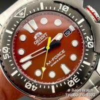 ราคา Orient M-Force Automatic Diver’s 200mRed Dial Made in Japan 42mm. (29730642044)