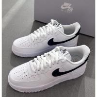 ราคา Nike Air Force 1 Low White and Black สีขาวดำ （ของแท้ 100 %） (25800796505)
