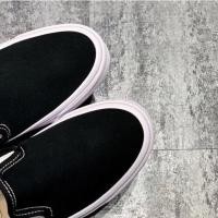 ราคา ♞ส่วนลดโปรโมชั่น Vans Vault OG Slip On รองเท้าคริกเก็ตลําลองทรงเตี้ยสีดําและสีขาว yu (25492427691)