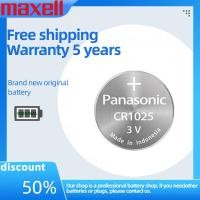 ราคา Panasonic CR1025CH/5B 3V ปุ่มเซลล์แบตเตอรี่ลิเธียมสําหรับจักรยาน Pedometer ไฟเบรคอุปกรณ์เสริมนาฬิกาอิเล็กทรอนิกส์ (48608074350)