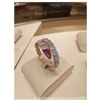 ราคา สร้อยข้อมือ BVLGARI ออกแบบเป็นรูปงู ติดทัวร์มาลีนสีแดงขนาดใหญ่และเพชร ทำจากทองคำเคลือบ 18K (50559254486)