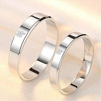 ราคา แหวนโคลเวอร์สี่ใบโชคดี/แหวนเงินแท้925/เครื่องประดับแฟชั่น (8329027946)