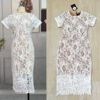 ราคา ป้าย Love Lady เดรสลูกไม้ทรงสวยเข้ารูปผ่าหลัง ลูกไม้แน่นๆดอกใหญ่ๆ สวยมาก ใส่ออกงาน งานแต่ง งานบวช ไปวัด ทำบุญ (18777224223)