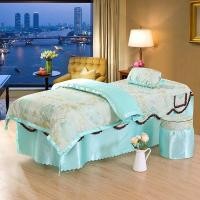 ราคา หรูหรา4ชิ้นร้านเสริมสวยชุดเครื่องนอนนวดสปาตารางกระโปรง,ปลอกหมอน,ปกอุจจาระ,ผ้าห่มปกชุดที่มีคุณภาพสูง (53409475832)