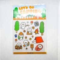 ราคา สติกเกอร์กันน้ำไดคัตเหมียวน้อยแสนน่ารัก ลายแคมป์ไฟกลางฤดูใบไม้ร่วงกับคริสต์มาสแสนอบอุ่นกลางฤดูหนาว[Plariex] (22818506420)