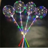 ราคา ลูกโป่ง Bobo ลูกโป่ง LED ลูกโป่งมีไฟเรืองแสง แบบใส ขนาด 20 นิ้ว แบบมีไฟเส้นสีรุ้ง กระพริบได้ 3 ระดับ ขั้นต่ำ 2 ใบ (1008474203)
