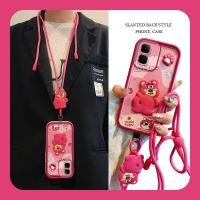 ราคา เคสโทรศัพท์ Infinix Smart 20 NFC Smart20 NFC Casing Cute Colour Dolls Cartoon with Portable Lanyard Soft Case Lens Protection กันกระแทกฝาหลัง (48857801937)