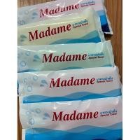 ราคา ราคาถูกผืนละ12บาทผ้าเย็นมาดามขนาดกลางขายแบบชิ้น‼️ (26434138444)