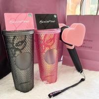ราคา [STARBUCKS KOREA] - STARBUCKS x BLACKPINK DDL BLING PINK STUDDED COLD CUP 24oz (46807942211)