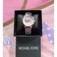 ราคา MK สีเงินสลับโรสโกล หน้าปัดเพชร (10608035381)