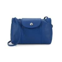 ราคา ⭐️ แท้ 100% ⭐️ Longchamp Cuir crossbody ไซส์ Mini สี blue (19188089715)