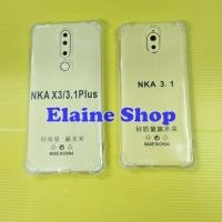 ราคา Anti Crack Nokia 3.1 Nokia X3 3.1 Plus Nokia 3 Silicon Clear Thin Jelly White (27473431796)
