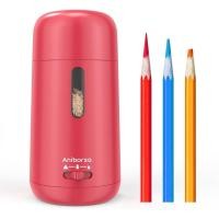 ราคา เครื่องเหลาดินสอไฟฟ้าอัตโนมัติ-ป้อนอัตโนมัติหยุดอัตโนมัติและดีดอัตโนมัติชาร์จสําหรับห้องเรียนบ้านโรงเรียนสํานักงานสีแดงกุหลาบ (45657640715)