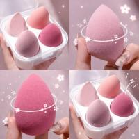 ราคา SPONGE ฟองน้ำแต่งหน้ารูปไข่ Beauty Blender เซ็ต 4 ชิ้น พร้อมกล่อง ฟองน้ำนุ่มพิเศษ เกลี่ยรองพื้น คอนซีลเลอร์ เรียบเนียน (55105615485)