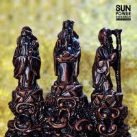 ราคา ฮก ลก ซิ่ว ฐานรวม 3 องค์มงคล | เสริมโชคลาภ เงินทอง วาสนา ครบชีวิต (47757775611)