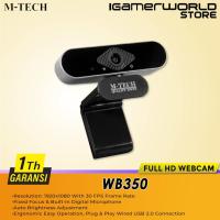 ราคา M-tech WB350 เว็บแคม Full HD 1080p 30FPS USB Plug & Play เว็บแคมสําหรับเล่นเกมมุมกว้างพร้อมไมโครโฟน (55159427462)