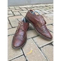 ราคา รองเท้าหนัง Primark Brown Wingtip (20476889668)