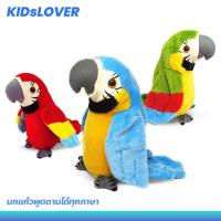 ราคา Kidslover นกแก้วพูดตามได้ทุกภาษา ของเล่นอัดเสียง ตุ๊กตานกแก้ว สีสันน่ารัก (24910730263)