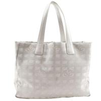 ราคา CHANEL Tote Bag Canvas New Travel Line Nylon Used (49358485128)