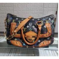 ราคา กระเป๋าวินเทจ LVหนังแท้ Monogram Multicolor Rita รุ่นหายาก งานวินเทจ มือสอง (42621224126)