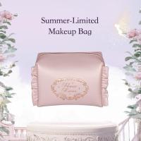ราคา ดอกไม้รู้ดอกไม้รู้จักกระเป๋าแต่งหน้าแบบพกพาช็อคโกแลตกระเป๋าบัตรสีชมพูฤดูร้อนจํากัดกระเป๋าแต่งหน้าผู้หญิง (41115042279)