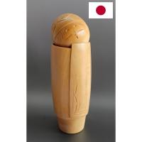 ราคา ตุ๊กตาไม้โคเคชิ แกะสลัก Kokeshi Sosaku สูง Hight 26cm. หัวน้องวางได้หลากหลายแบบ งานเก่าญี่ปุ่นแท้ (43361852596)