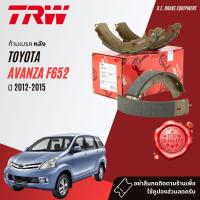 ราคา ✨TRW คูปองลดเพิ่ม✨TRW premium ผ้าเบรคหลัง, ก้ามเบรคหลัง Toyota AVANZA F652 ปี 2012-2018 TRW GS 7812 (16964459370)