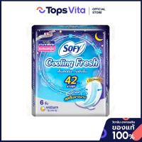 ราคา SOFY โซฟีคูลลิ่งเฟรชกลางคืนสลิมมีปีก42ซม. 6ชิ้น [8851111135035] (52754719356)