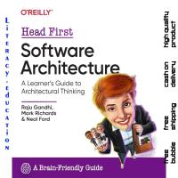 ราคา HEAD FIRST SOFTWARE ARCHITECTURE : คู่มือผู้เรียนสู่การคิดทางสถาปัตยกรรม RAJU GNDHI, MARK RICHARDS, NEAL FORD (48352953409)