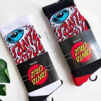 ราคา พร้อมส่ง‼️ถุงเท้าข้อยาว ถุงเท้าแฟชั่น ถุงเท้า Santacruz สเก็ตบอร์ด old school (8246490123)