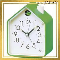 ราคา Seiko Clock Alarm Clock Table Clock Analog Green 110×86×63mm PYXIS NR452MDirect from Japan (29981439350)