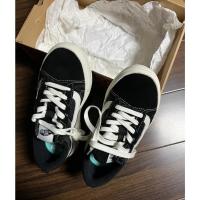 ราคา ♞,♘,♙Chuiloufz Vans Overt CC Old Skool ผ้าใบแพลตฟอร์มต่ำคลาสสิกสีดำและสีขาว Unisex สบายๆลื่นกีฬาทนต (43462376292)
