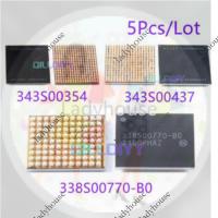 ราคา 5 ชิ้น Big Power IC 339S00354 343S00437 338S00770-B0 สําหรับ iPhone 11 12 13 Pro Max PMU Pmic Fix อะไหล่ (42165424416)