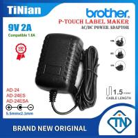 ราคา 9v 2A 1.6A อะแดปเตอร์ AC/DC AD-24ES สําหรับ Brother PT-1650 PT-1700 PT-1750SC PT-1800 PT-1810 PT-1830(C/SC/VP ) PT-1880 P-Touch Label Maker แหล่งจ่ายไฟ (24280876280)