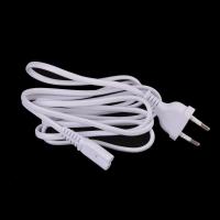 ราคา [อินเทรนด์] 1.5M Volex EU 2-Prong Port สายไฟ AC สําหรับทีวี PS2 PS3 RE (52858974433)