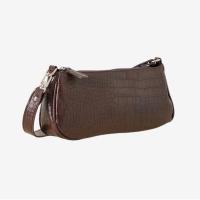 ราคา GEORGINA กระเป๋าสะพายข้างหนังวีแกน สี Brown (9177398614)