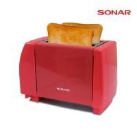 ราคา พร้อมส่ง! SONAR เครื่องปิ้งขนมปัง เตาปิ้งขนมปัง 2 แผ่น รุ่น ET-2S มี 2 สีให้เลือก สีแดง,สีขาว/เทา (1438293882)