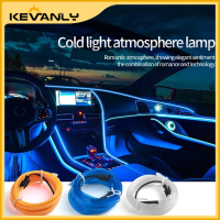 ราคา KEVANLY ไฟเส้นตกแต่งภายในรถยนต์ 5 เมตร ไฟตกแต่งบรรยากาศ แผงหน้าปัด คอนโซล ไฟ LED Ambient EL Wire เสียบ USB (47608617308)