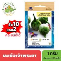 ราคา เจียไต๋ (ซื้อ10แถม2) เมล็ดพันธุ์ มะเขือเจ้าพระยา ขนาด1กรัม ประมาณ240เมล็ด Eggplant มะเขือ เมล็ดพันธุ์พืช เมล็ดผัก ปลูกผั (7618007326)