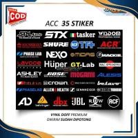 ราคา ราคาสติ๊กเกอร์ระบบเสียง 34/24 สติ๊กเกอร์พรีเมี่ยมกันน้ํา VYNIL || ASHLEY SPL RCF POWER SPEAKER MIXER Viral อินเทรนด์ล่าสุด 2025 VJ-18 (43226359560)