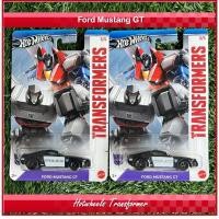 ราคา Hot Wheels Transformer Ford Mustang GT & Corvette C7.R รถโมเดลDiecast (57056905596)
