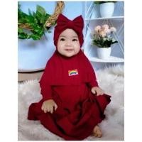 ราคา ชุดเดรสเด็กฮิญาบ ซิอาริ ไม่เหมือนใครพร้อมผ้าโพกหัวเด็กวัยหัดเดินน่ารักฟรี (23538129562)