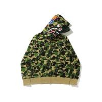ราคา BAPE Big ABC Camo Shark Full Zip Hoodie (GREEN) (16589755071)