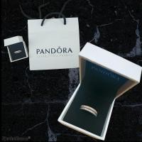 ราคา Pandora 1 แถม 1 แหวน rose gold,Sliver พร้อมส่ง (8428730224)