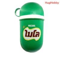 ราคา [มือ2 *มีตำหนิ] งานเก่าไทยยุค 90s กระบอกน้ำ ของพรีเมียมจาก "ไมโล" (Milo) พลาสติกสีเขียว ขนาด 250ml (46406317568)