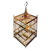 ราคา กรงนกหัวจุก กรงสปอร์ตสูง 15 ซี่ (ไม้โพเล) พร้อมหัว กรงนกหัวจุก สำหรับนกกรงหัวจุก พร้อมส่ง ถูกที่สุด (14993316199)