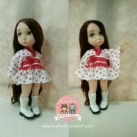 ราคา ชุดกิโมโนสั้น (ชุดตุ๊กตา AMT. Disney Animator Doll 16นิ้ว) (7204476311)