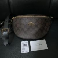 ราคา กระเป๋าคาดอก COACH แท้ สีน้ำตาลเข้ม (3309434760)